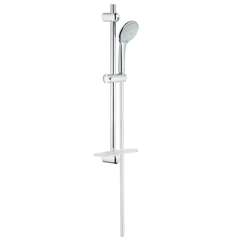 Tête de douche à barre coulissante Euphoria® avec buses SpeedClean
