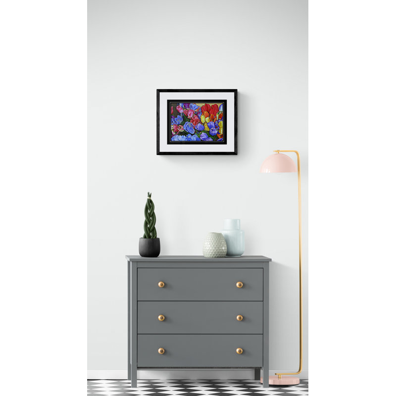 Abstract 5 Print by Leonard Askowitz