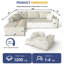 Canapé modulaire Ellie Cloudy Boneless-637237778-637431707