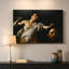 Caravage «David avec la tête de Goliath (version de Vienne)», art mural de qualité musée sur toile tendue-64875276
