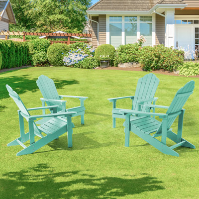 Chaise Adirondack en plastique Harb
