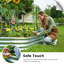  Lit de jardin surélevé de 6 x 3 x 1 pi avec treillis mural et jardinière en acier galvanisé pour jardin pour l'extérieur-1415979805