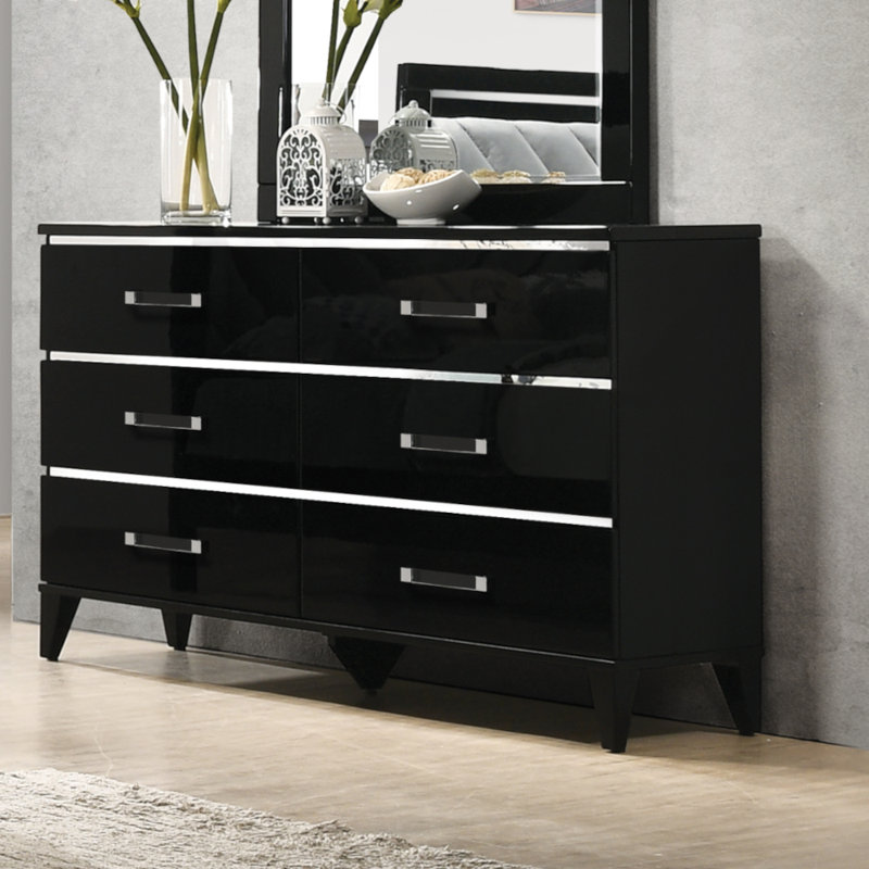 Commode double 6 tiroirs