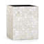 Capiz Blanc Waste Basket