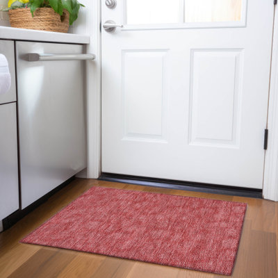 Tapis géométrique de qualité supérieure lavable à la machine Cossette AMF1057