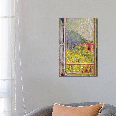 The Small Window, 1946 by Pierre Bonnard - Wrapped Canvas Print