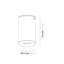 Haul 2.19'' Simple Cylinder LED Flush Mount-63328470-63334160
