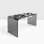 Acrylic Double Bowl Elevated Pet Feeder-146221155
