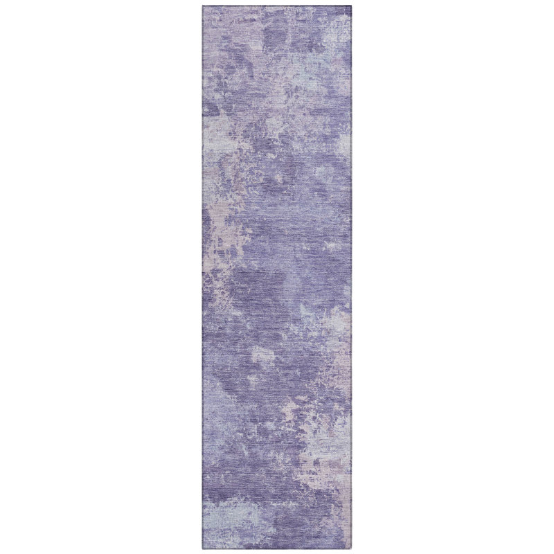 Machine Washable Indoor/Outdoor Chantille ACN2364 Abstract Rug, Runner 2'3" x 7'6"