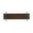 Kayley 39.4'' Glass Top Console Table-594979246