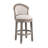 Menifee Swivel Upholstered Counter Stool with Solid Wood Frame-298128605-277994495