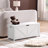 Storage Bench - White Entryway Option, Heavy Duty, U Shaped Pull, Quick And Easy Assembly Retro Box Organizer White, Access To Stored Things, Frame, Good For '-2003842097