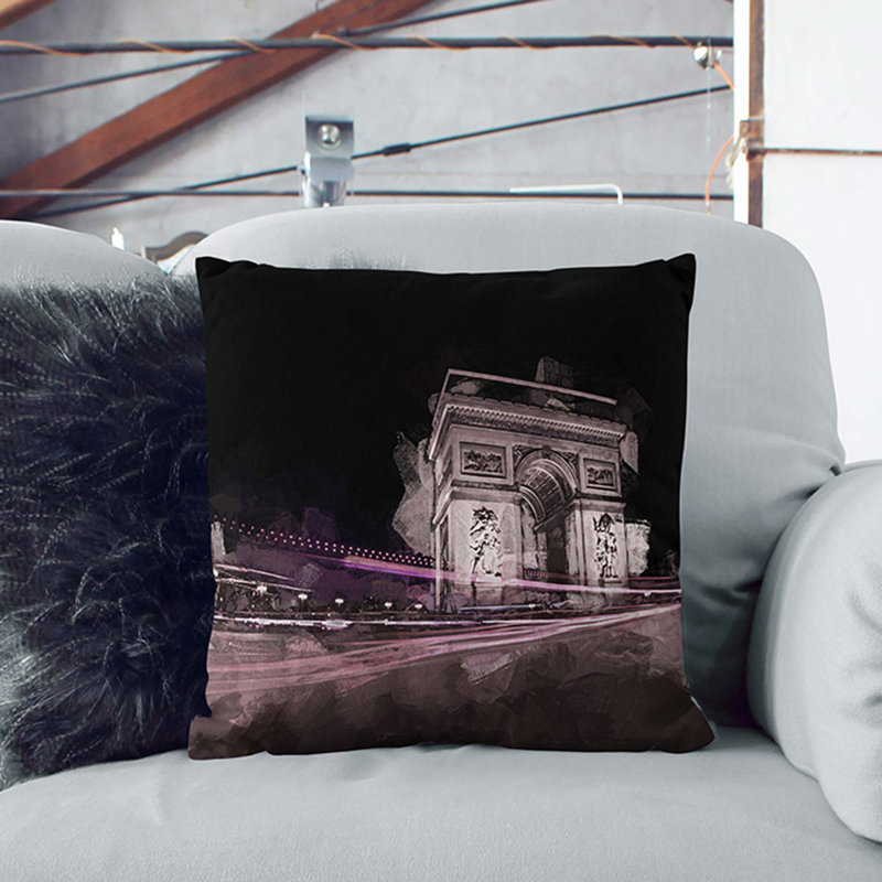 Square Cushion, 55cm H x 55cm W x 20cm D