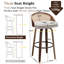 Swivel Upholstered Counter Stool-284263835-284263833