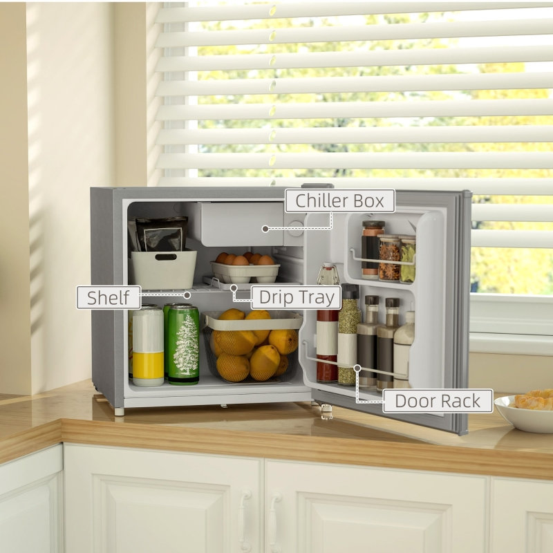Dongguan Xiyite Trading Co., Ltd. Mini Fridge, Grey