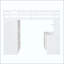Lit mezzanine avec tiroirs, bureau et garde-robe-612218176