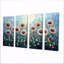 Doriel - tournesols, art mural - ensemble d'art mural traditionnel-940935601-940935605