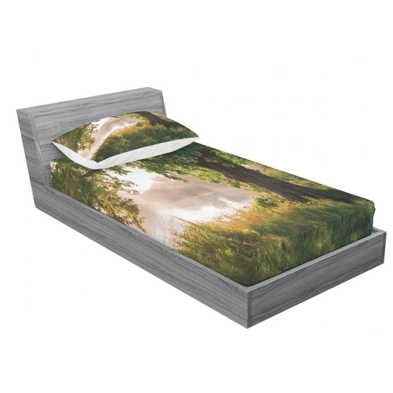 Microfiber Sheet Set, Twin XL Sheet Set with Fitted Sheet