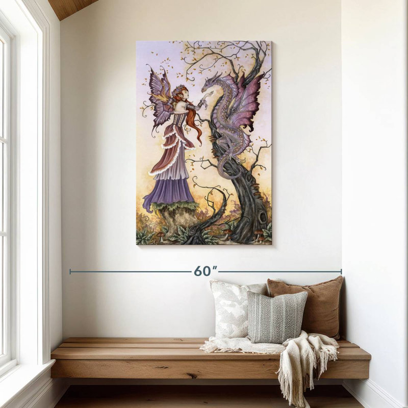 Kelan le charmeur de dragon, H 45 po x l 30 po
