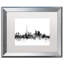 « toronto canada horizon b&w », reproduction d’impression sur toile encadrée-17765990-68754685