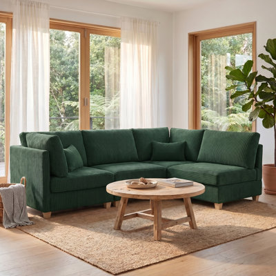 Canapé modulaire de 126 po 4 pièces