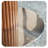 Walnut Round Solid Wood Dining table-1228759014