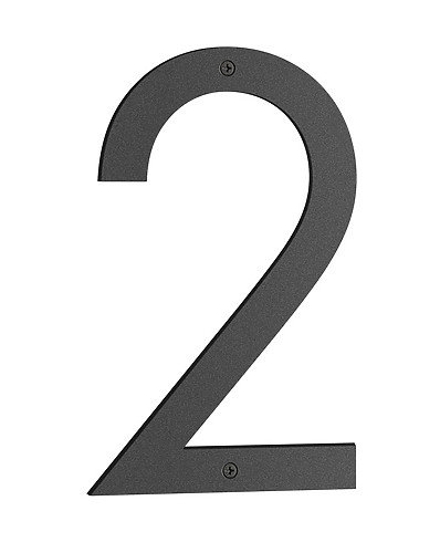 Nordic 9'' H Metal House Number