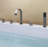 Juno Roman Mono Bathtub Filler with Hand Held Shower