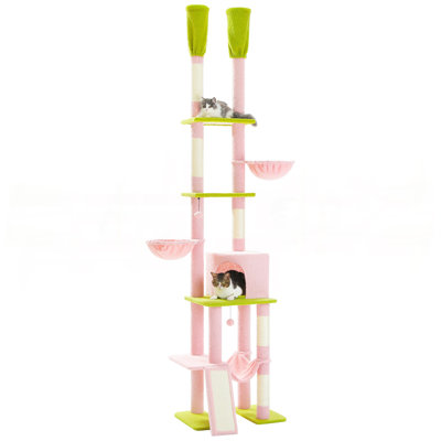 Tour pour chat réglable à 7 niveaux Cactus
