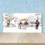 50cm W x 100cm L Glass Peel and Stick Panel