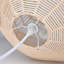 Luminaires suspendus, luminaire suspendu en osier, luminaire suspendu en rotin asiatique, éclairage de cuisine simple rétro-1388396284