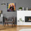 «Jesus - Rapture In Rain And Radiance» par Ivan Guaderrama, art mural en verre acrylique-1360435893