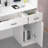 Tyria 2 Person Rectangle Solid + Manufactured Wood Reception Desk with Filing Cabinet-1552163689