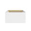 DUCASSE FIRECLAY KITCHEN WORKSTATION, 33", GLOSS WHITE-1671493020
