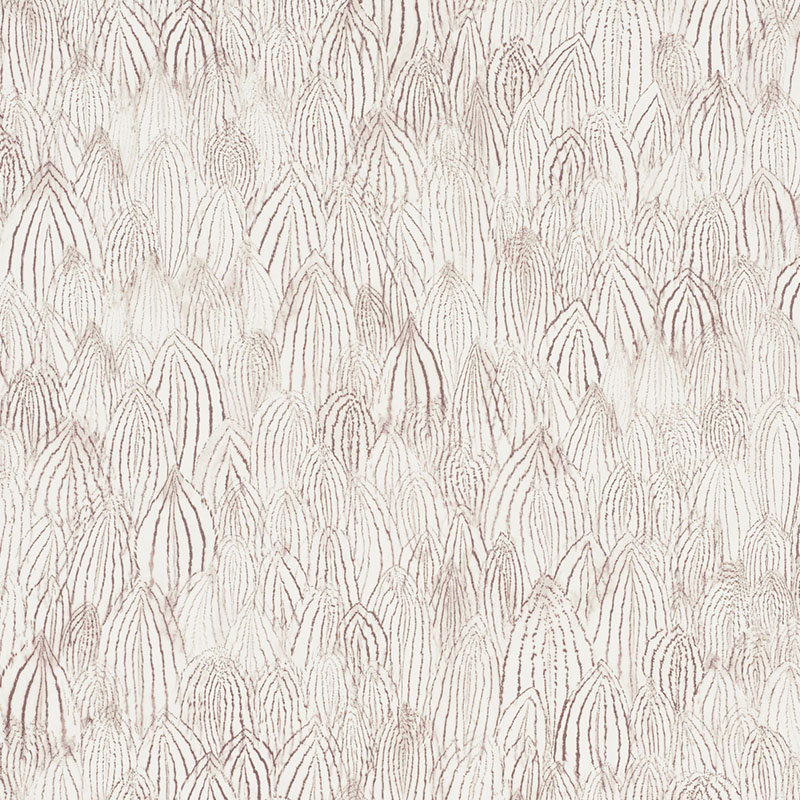 Feathers Wallpaper, Brown