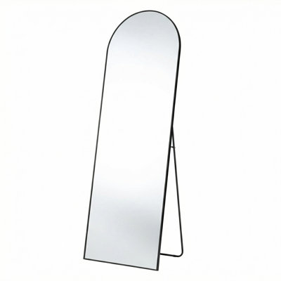 68" x 26" Aluminum Full Length Mirrors Wall Mirrors with Stand