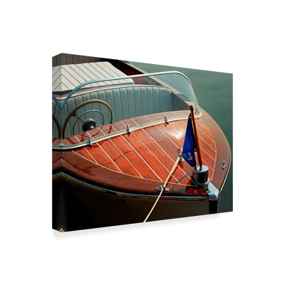 « antique bateauing iii », reproduction de photo sur toile tendue