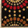 Chimeng Abstract Power Loom Black Rug