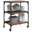 Wood Bar Cart-305012818