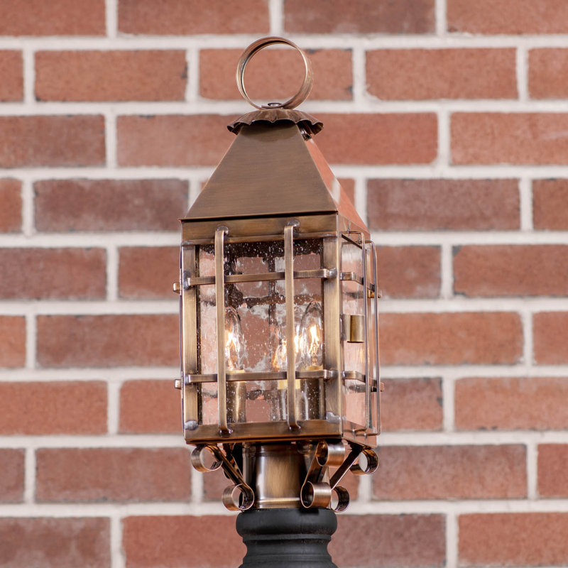 Rachale Transparent Lantern Head, Bronze