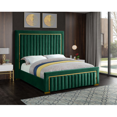Dolce Upholstered Sleigh Bed