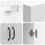 2 -Door 3 -Drawer 2 -Shelf Storage Cabinet-634805908