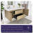 Leeara 60'' Single Sink Wall Mounted Bathroom Vanity with Resin Top-1405140216