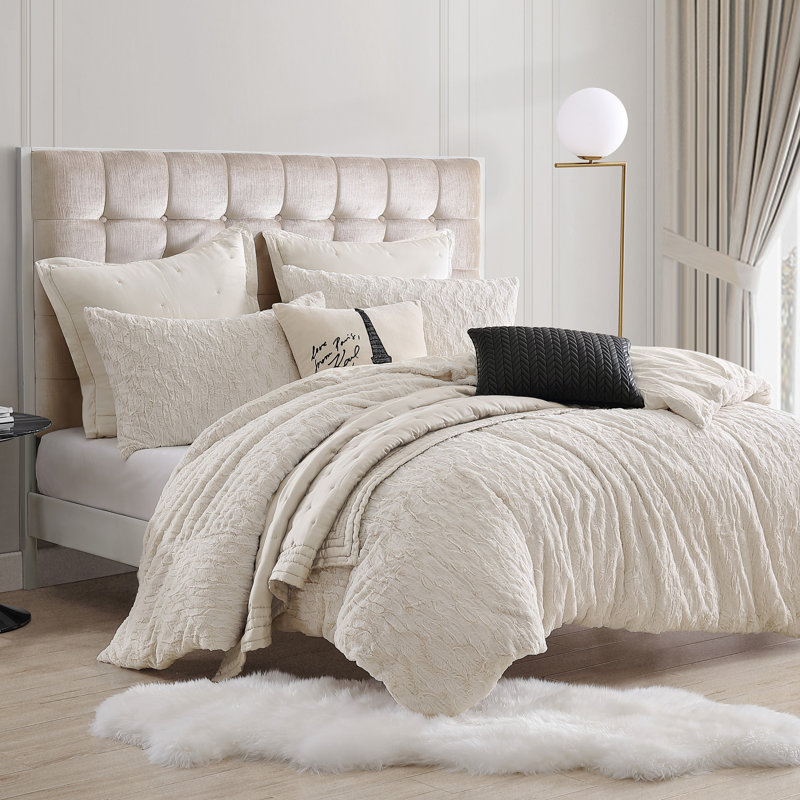Ensemble d'édredon en fausse fourrure Heavenly, Grand
