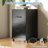 2-Drawer Locking File Cabinet - Sturdy Steel Storage with Rolling Casters for Home Office, Printer Stand, A4/Letter Size-326139659
