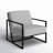 Solange 28.25" W Polyester Armchair-1706154012-1706154013