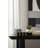 Modern Ridged Stripes Cube Decorative Object - Stylish Home Decor Sculpture, Figurine, Or Statue For Living Room - 4", Black/Ivory
