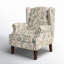Fauteuil d'appoint à oreilles rembourré Anndi-88046188