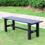 Banc de patio extérieur en aluminium Filancia-99323560-100557529