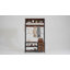 Portemanteau en bois avec banc 6-en-1 Gerzik-1603613113